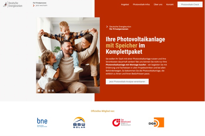 Privatunternehmen Startseite