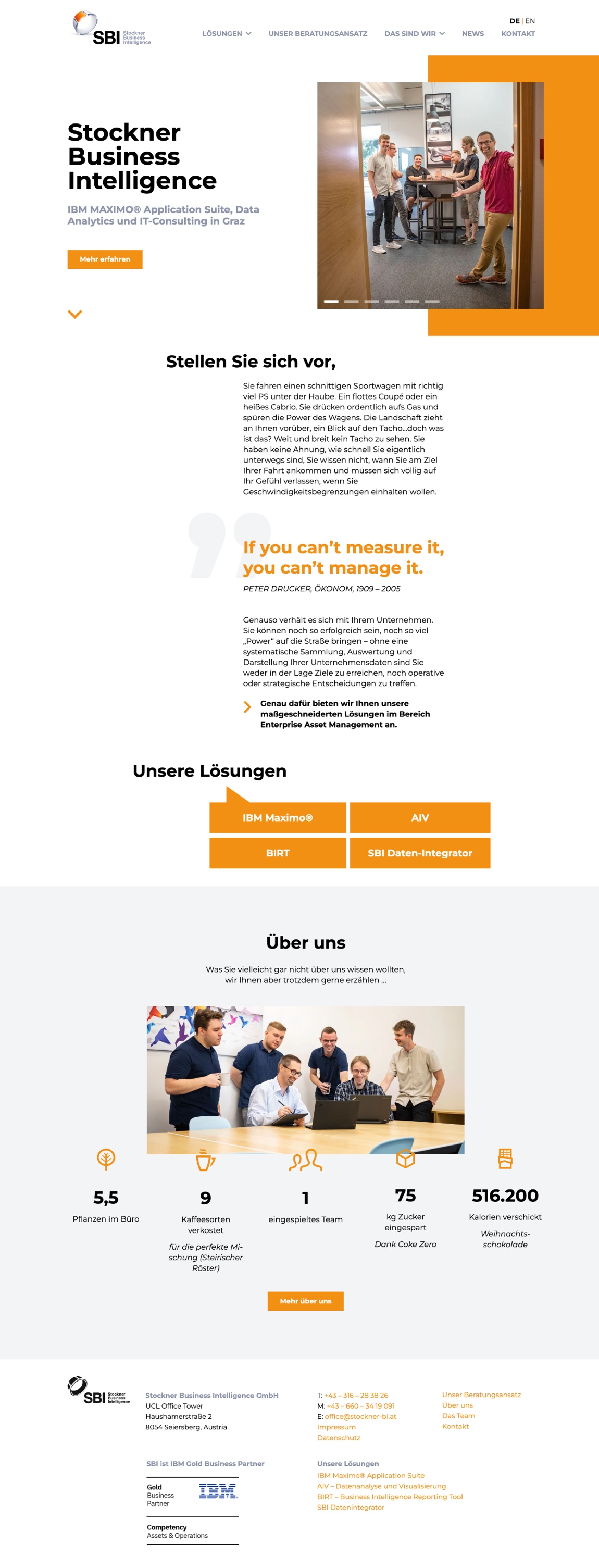 Stockner Business Intelligence Startseite