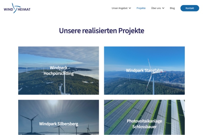 Projekte Übersicht