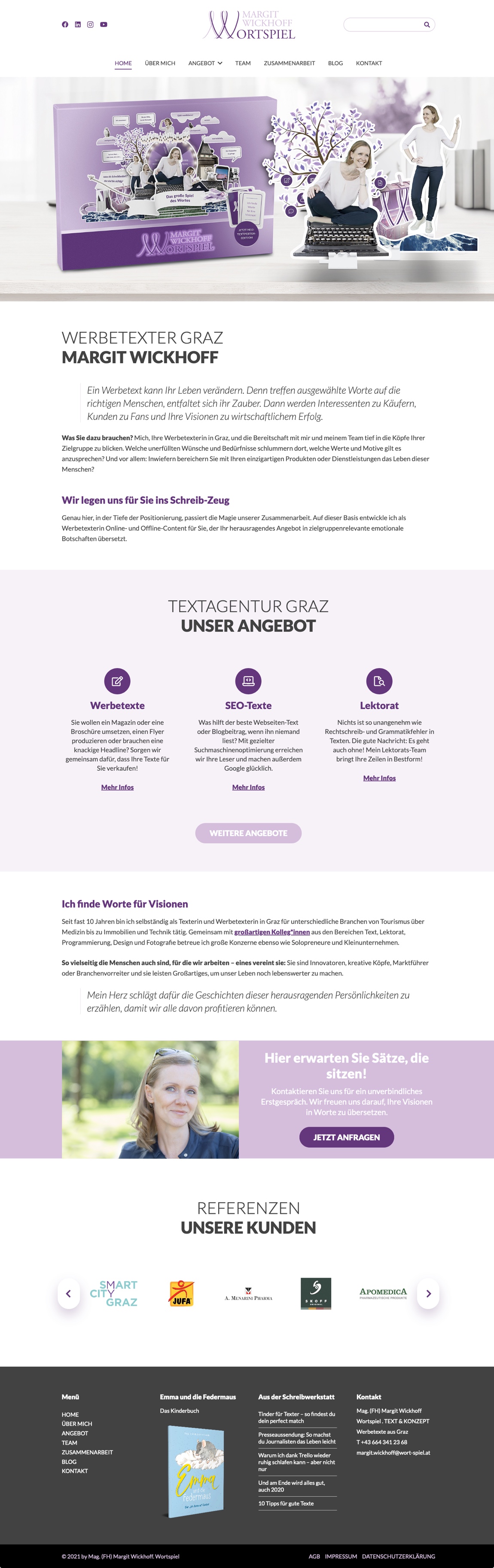 Wortspiel Startseite